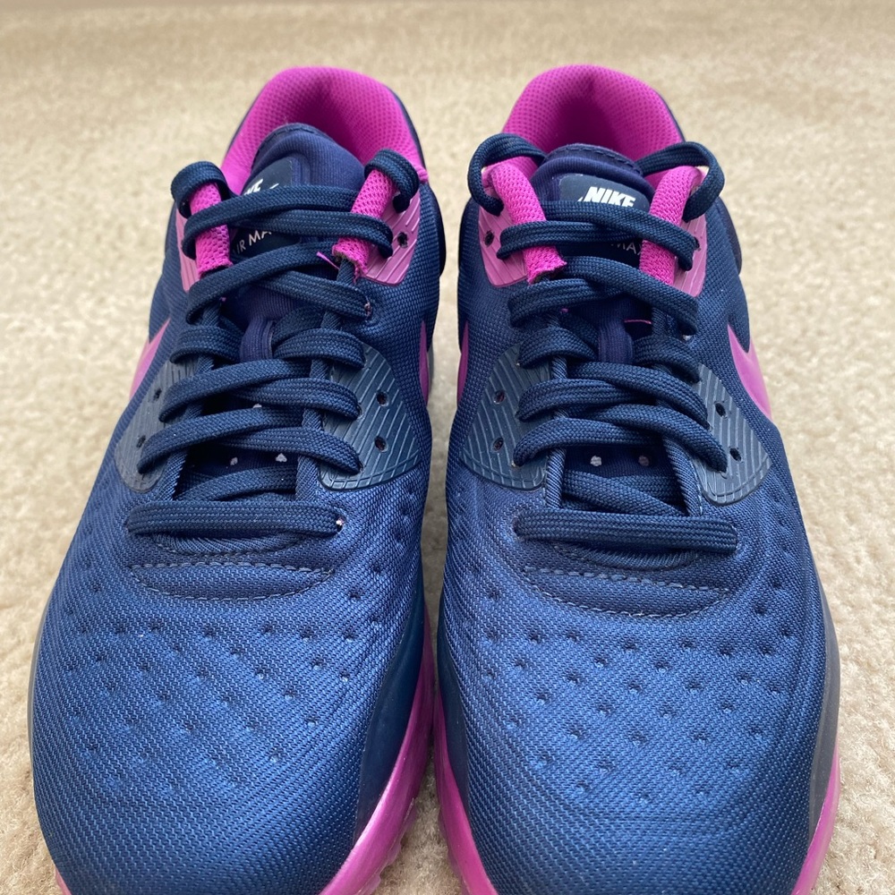 Nike Air Max 90 Ultra SE (GS) Purple Blue Kids Youth 7Y Shoes 844600-400